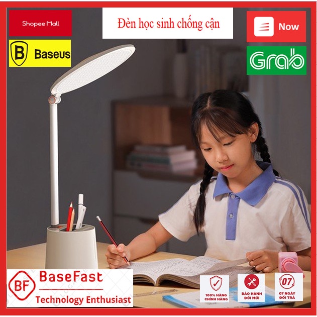 Đèn điện để bàn dạng gập Baseus Double Light Source chống cận thị cho học sinh (Wisdom) DGZH-02