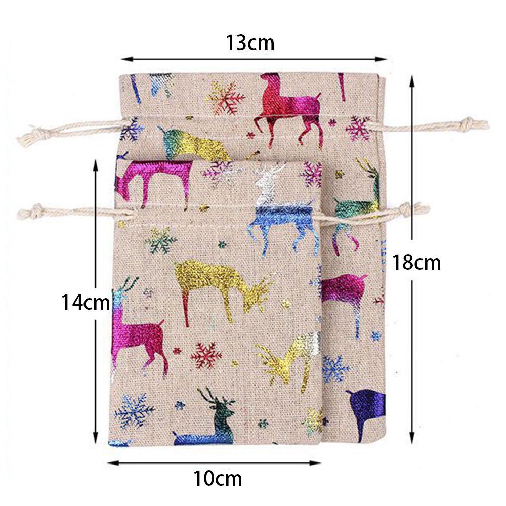 Set 24 Túi Đựng Bánh Quy Có Kẹp Đếm Ngược Ngày Giáng Sinh DIY