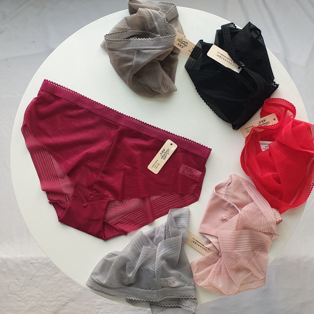  Quần lót nữ voan tuyết gân tăm Vintage - quần chip nữ đẹp Havana FLQ118 | BigBuy360 - bigbuy360.vn