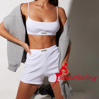 SF Set Quần Áo 2 Dây Thời Trang Dành Cho Nữ