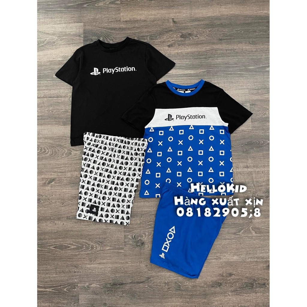B196 - Bộ thun Playstation cho bé