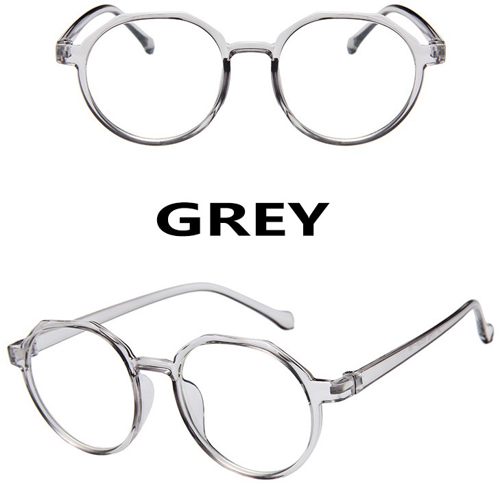 Korean Simple Plastic Round Anti-blue Light Frame Glasses Women/Men | BigBuy360 - bigbuy360.vn