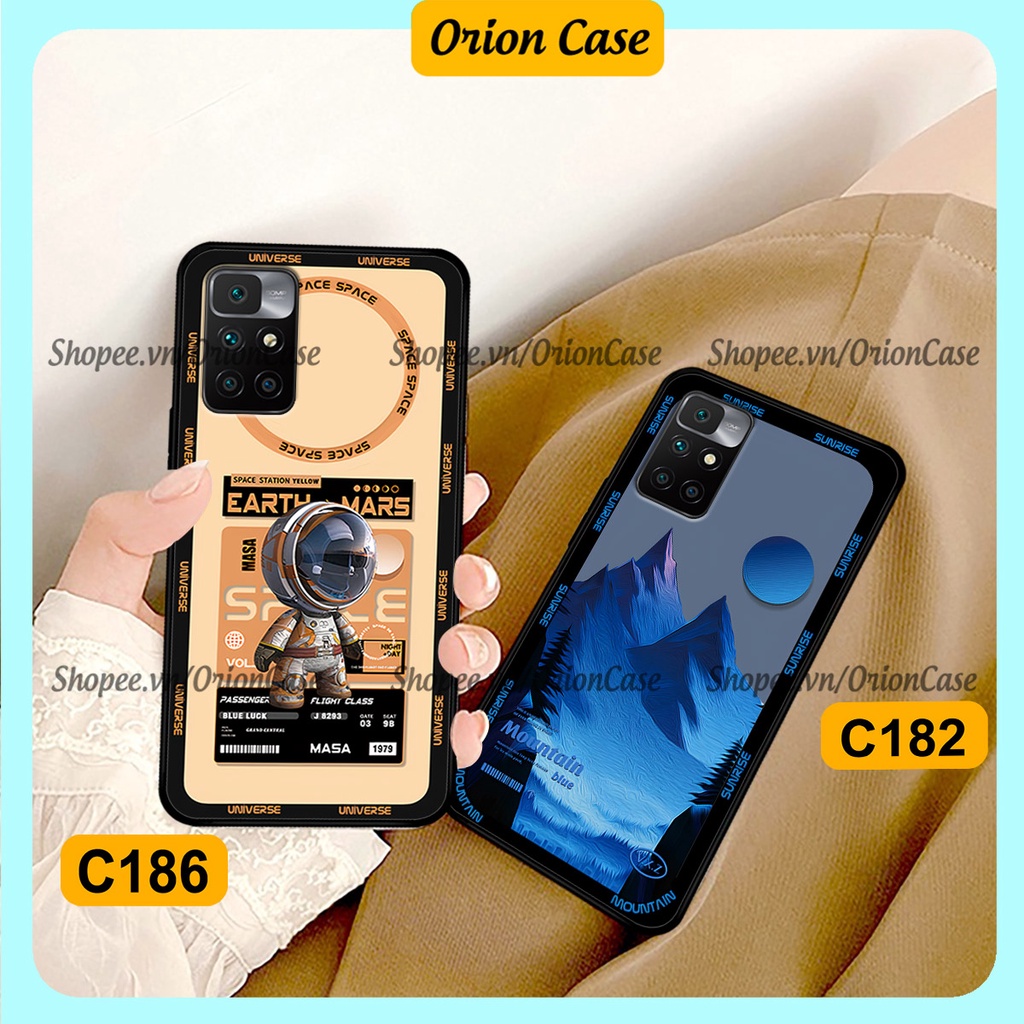Ốp Xiaomi Redmi 10 in hình astronaut pro nasa, moutain cá tính.ốp lưng chống sốc.