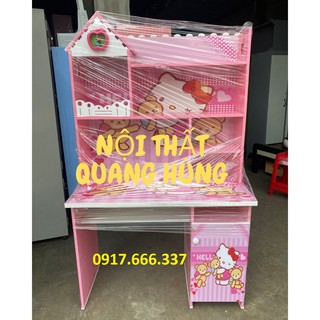 Bàn học sinh nhựa in 3D Hello kitty mẫu mới cho bé bàn 1m