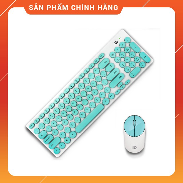 {HOT} Bộ Phím Chuột Không Dây Forter IK6630 Chống Ồn | BigBuy360 - bigbuy360.vn