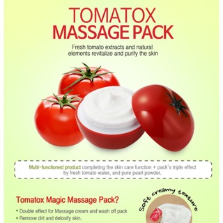 Mặt nạ cà chua dưỡng trắng Tomatox