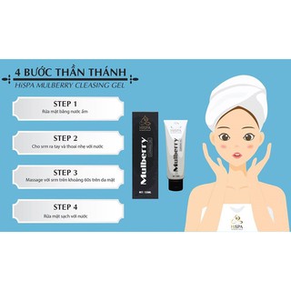 Sữa rửa mặt Hàn Quốc HiSPA MULBERRY CLEASING GEL