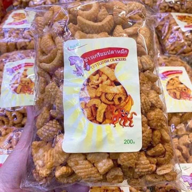 Snack mực thái lan