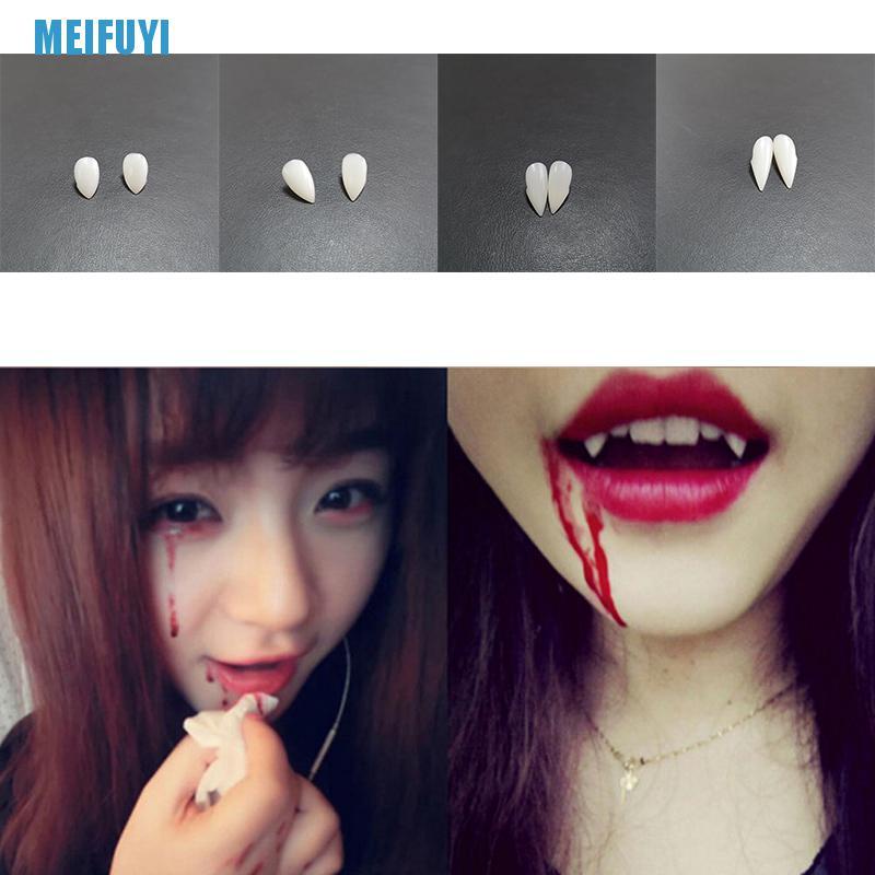 Răng nanh giả hóa trang ma cà rồng độc đáo cho dịp Halloween