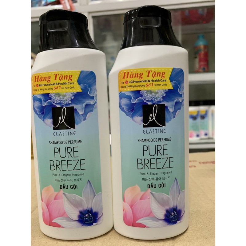 Dầu Gội Elastine Pure Breeze 120ml (hàng tặng Mầu Xanh)