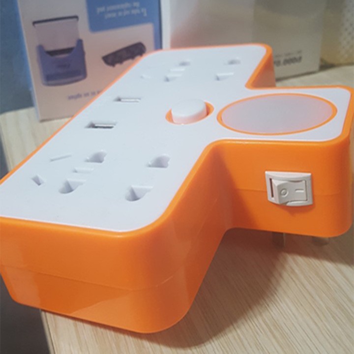 Ổ Cắm Điện Đa Năng Có Đèn Ngủ và Cổng Sạc USB - SP ỔCAMĐ1