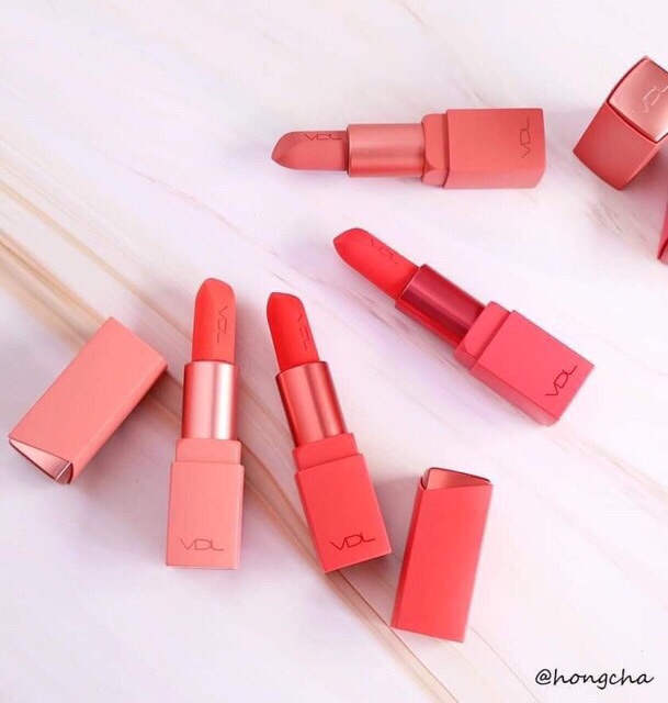 Son VDL full sz đủ màu (đỏ cam, cam san hô, hồng san hô) | BigBuy360 - bigbuy360.vn