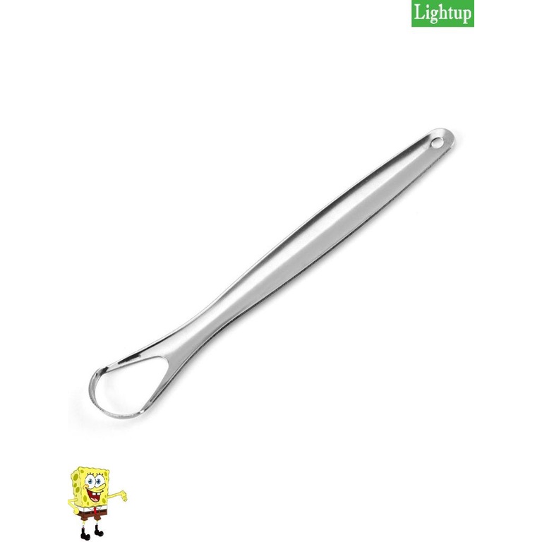 Máy cạo lưỡi bằng bàn chải bằng thép không gỉ Giảm thiểu hơi thở hôi Máy cạo lưỡi