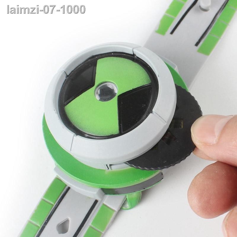 ❆▫◇Đồ chơi đồng hồ Ben 10 Ultimate Omnitrix chiếu hình phong cách Nhật Bản cho trẻ em