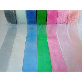 Ruy băng voan 4cm rất nhiều màu