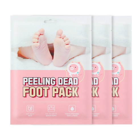Set 3 miếng miếng mặt nạ ủ tẩy da chết bàn chân Me Factory