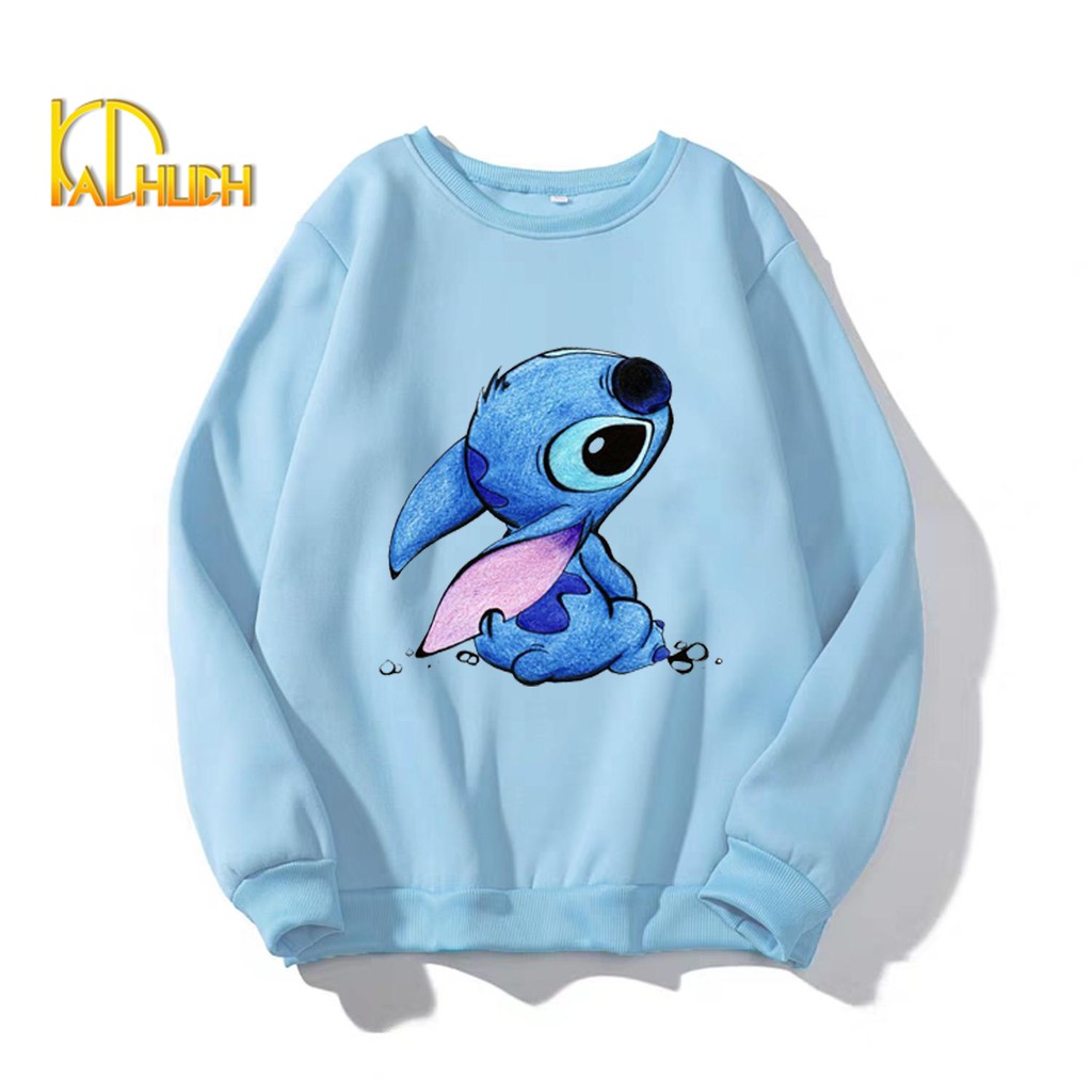 ÁO SWEATER NỮ IN STITCH DỄ THUƠNG (NHIỀU MÀU)