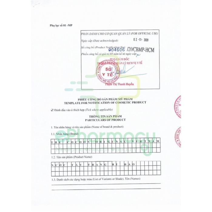 Nước Tẩy Trang Bí Đao Cocoon Sạch Sâu Lớp Makeup, Giảm Dầu 500ml Chai Lớn- CC04 | BigBuy360 - bigbuy360.vn