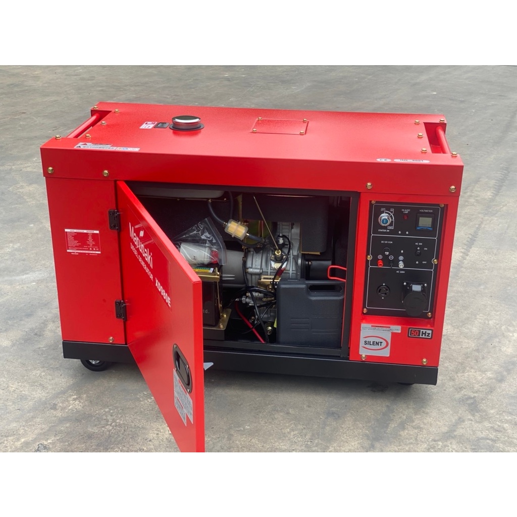 Máy Phát Điện Chạy Dầu 8KVA Marusaki XD980E