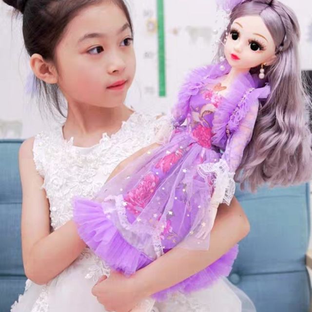 Búp bê ke shisha barbie sie đại 60cm cho bé