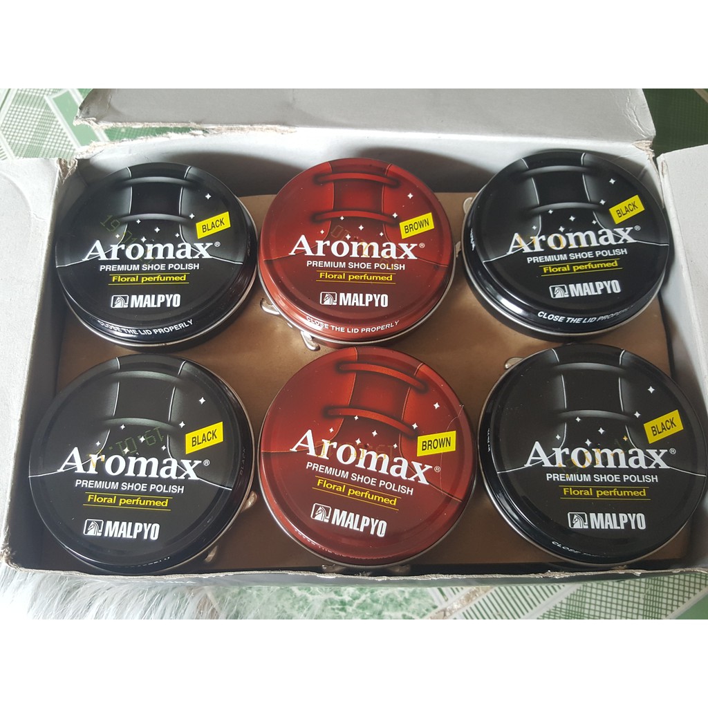 Xi Aromax Đánh Giày Dép Trắng, Nâu, Đen, Vàng bò