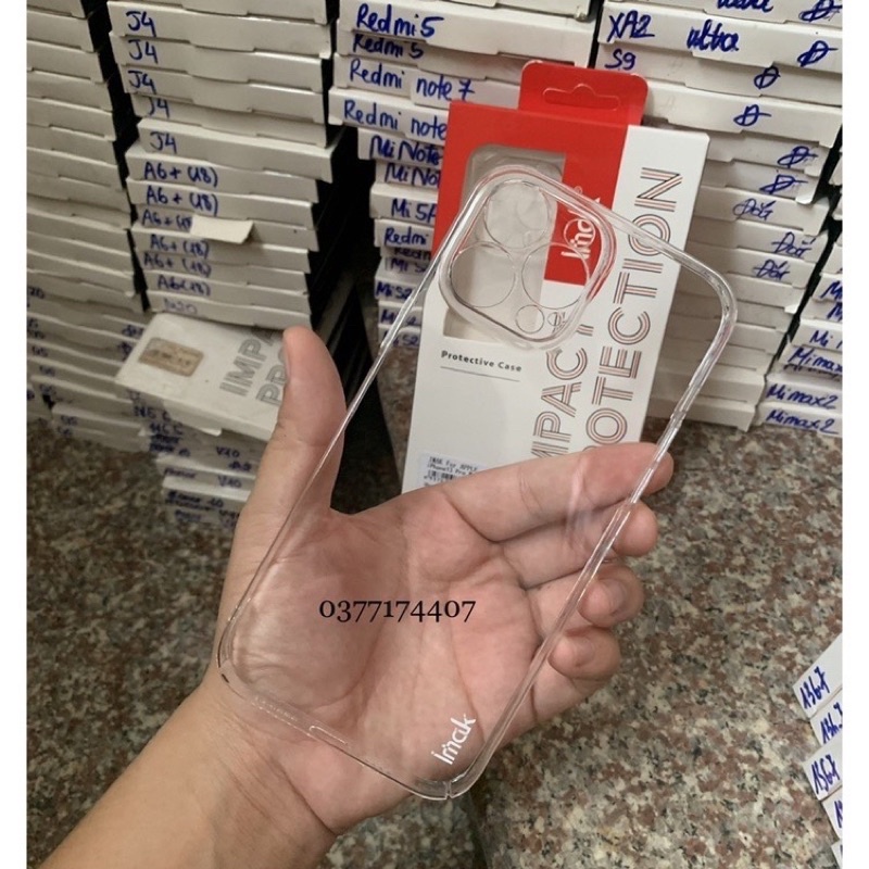 Ốp lưng Imak trong cứng cho iPhone 13 Pro Max bảo vệ camera và máy toàn diện