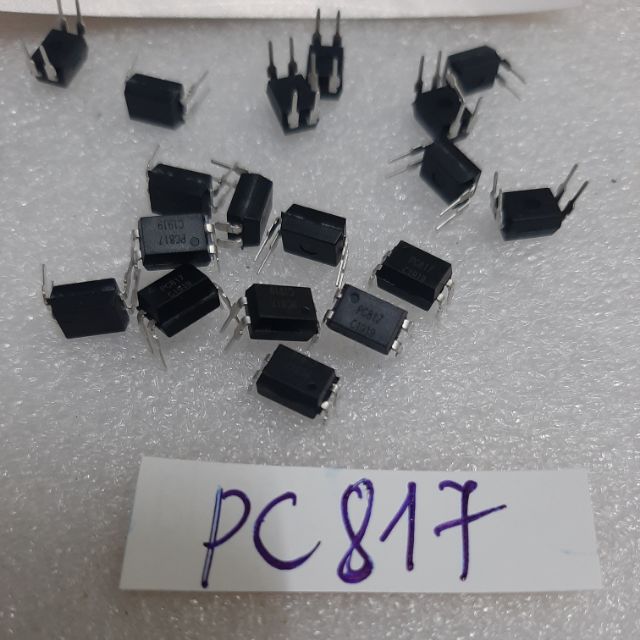 10 Con ic quang PC817 điện trở nhôm trở sứ các loại mạch loa kéo mạch loa công xuất mạch ấp chứng mạch bếp hồng ngoại