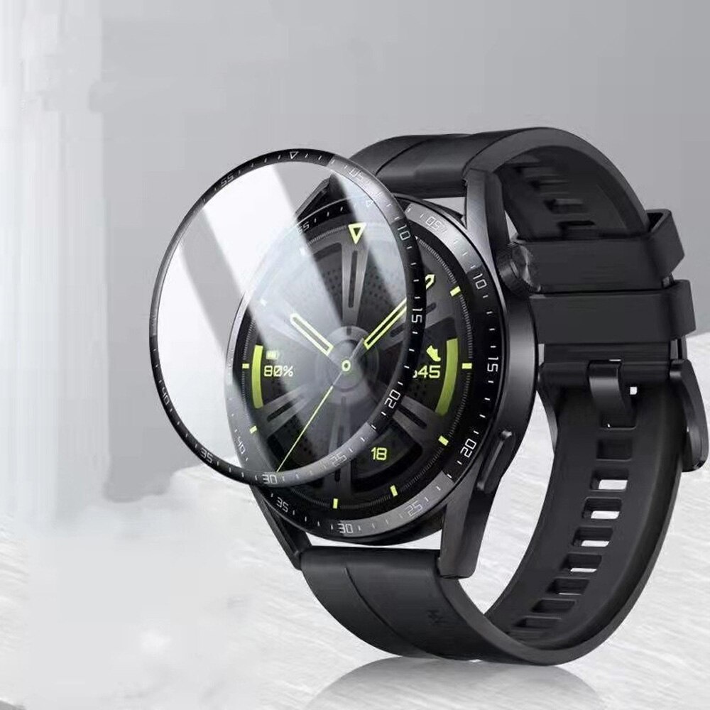 Phim Dán Bảo Vệ Màn Hình Cong 3D Cho Đồng Hồ Huawei Watch GT 3 46mm 42mm GT 2 Pro GT2 GT2e