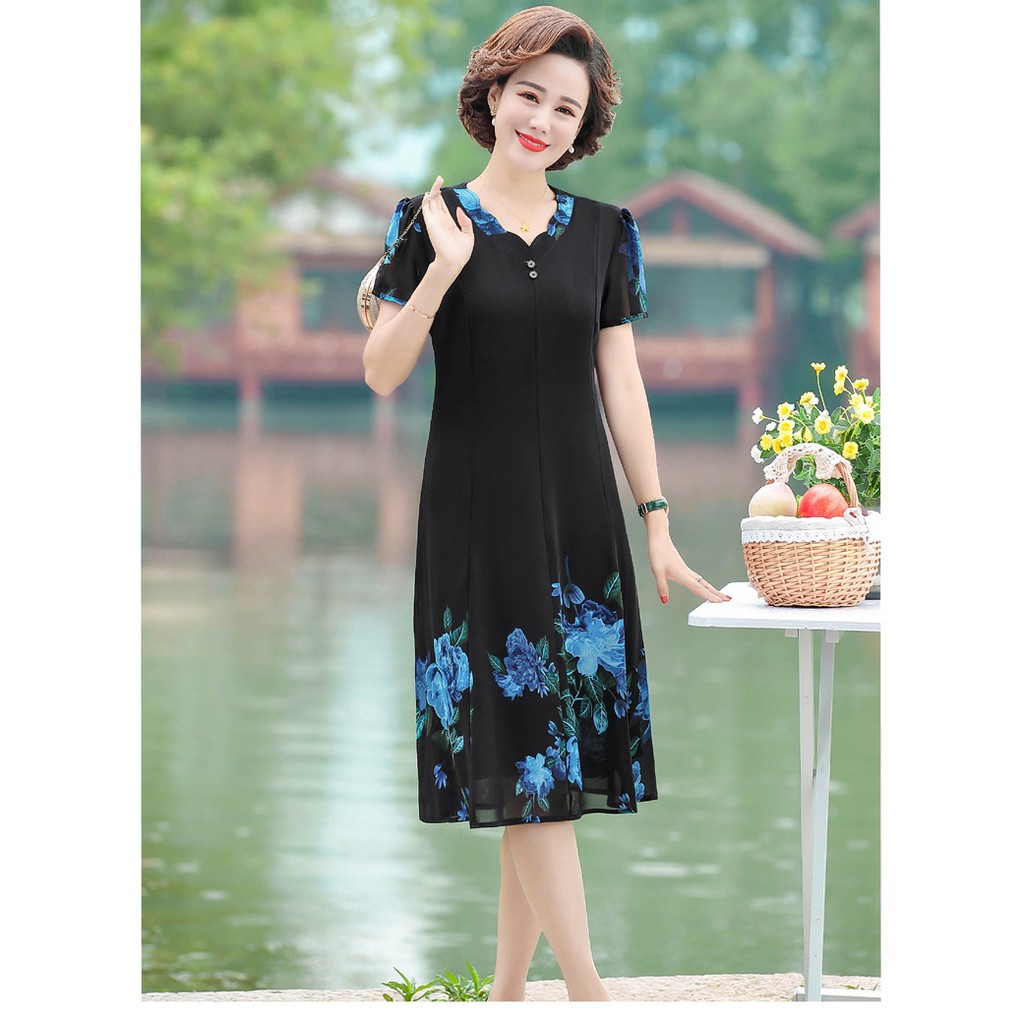 Váy nữ trung niên cho mẹ | BigBuy360 - bigbuy360.vn