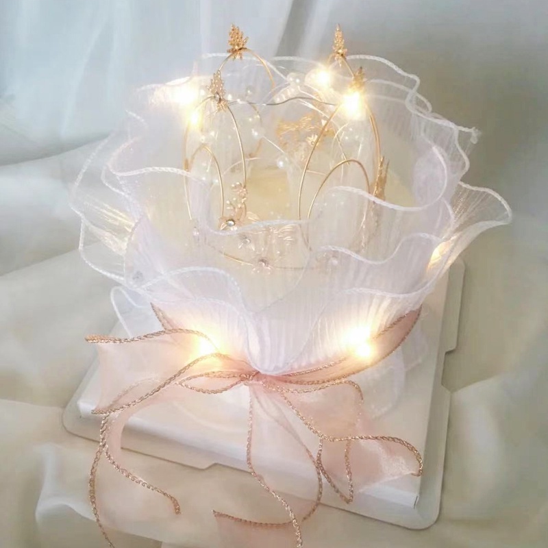 Cuộn Dây Ruy Băng Trang Trí Bánh Kem Chữ Happy Mothers Day