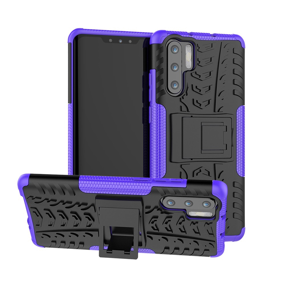 Huawei P30/P30 Pro/P30 Lite/Nova 4e Armor PC+TPU Stand Shockproof Phone Case