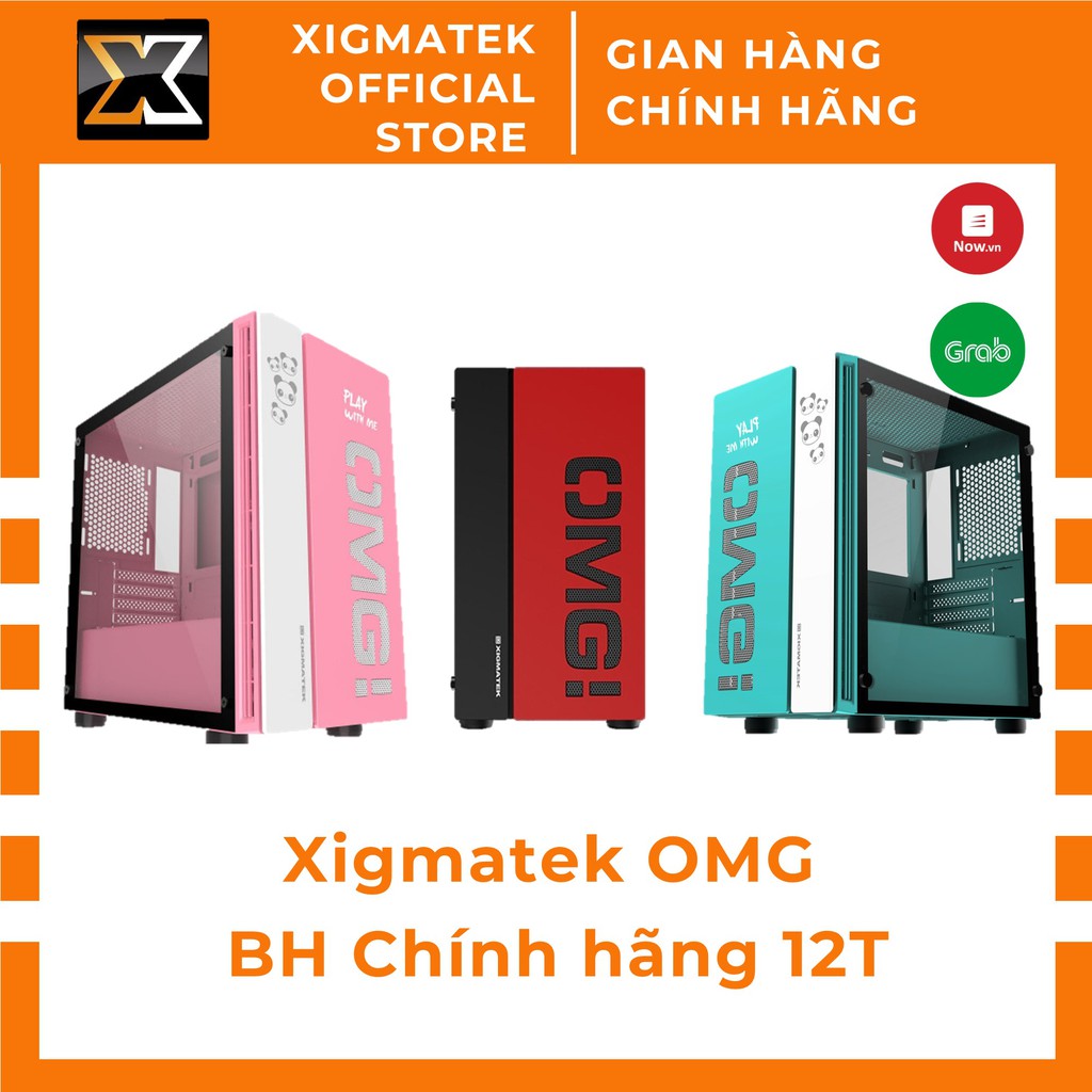 Xigmatek OMG - Vỏ case máy tính siêu dễ thương,M-ATX , kính cường lực - Xigmatek Official Việt Nam