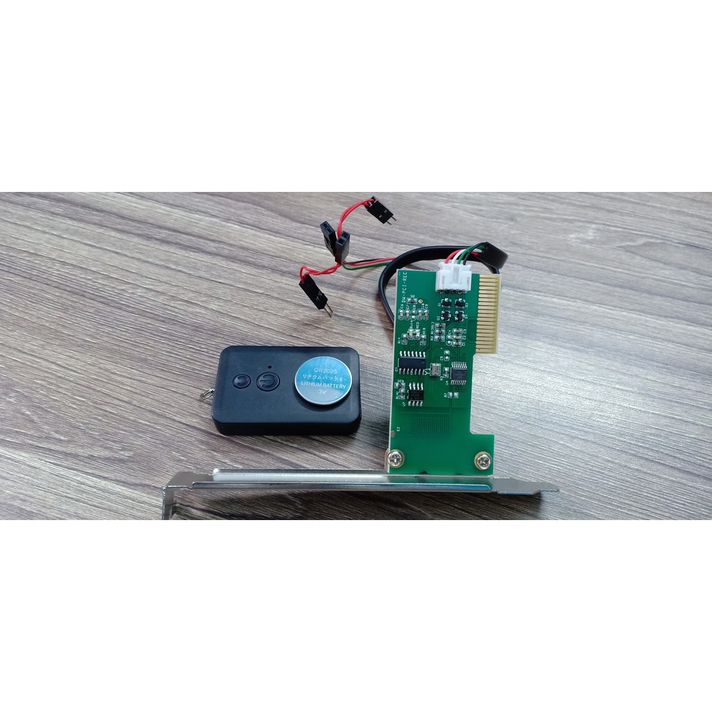 Bộ Điều Khiển Bật Tắt Nguồn Máy Tính Từ Xa Qua Cổng PCI-Express nút nguồn không dây