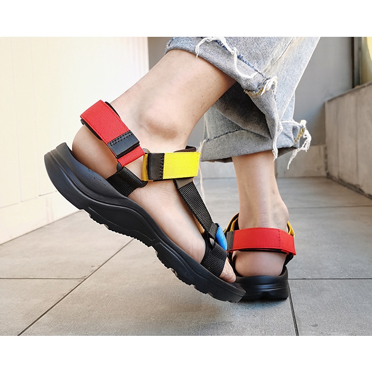 Tikp Giày Sandal Trọng Lượng Nhẹ Thoải Mái Thời Trang Mùa Hè Cho Nam Nữ