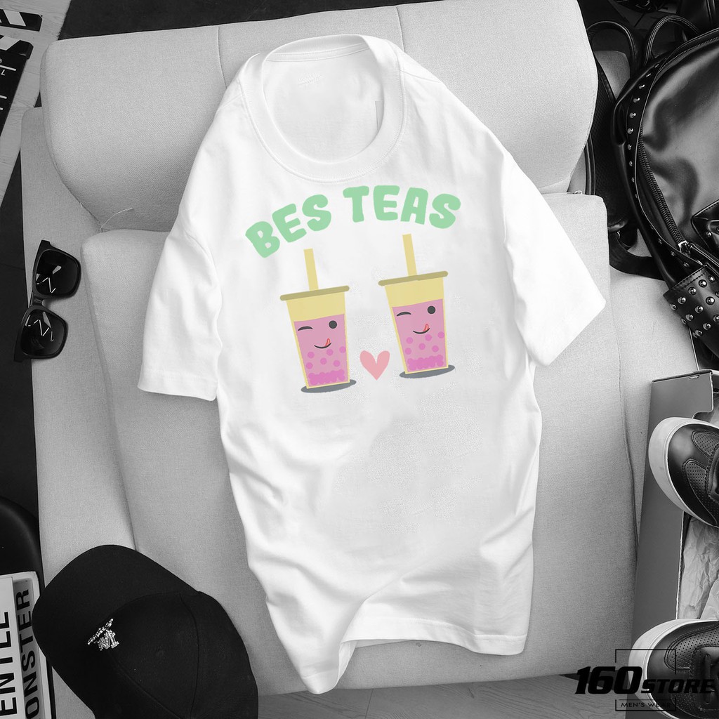 ÁO THUN UNISEX IN HÌNH LY TRÀ SỮA IN HÌNH HOẠT HÌNH ẤN TƯỢNG CÓ ĐỦ SIZE CHO BA MẸ - 061624