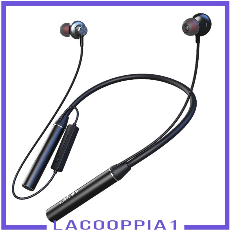 [LACOOPPIA1] Foldable Wireless Neckband for Workout Running Driving Outside TF Card