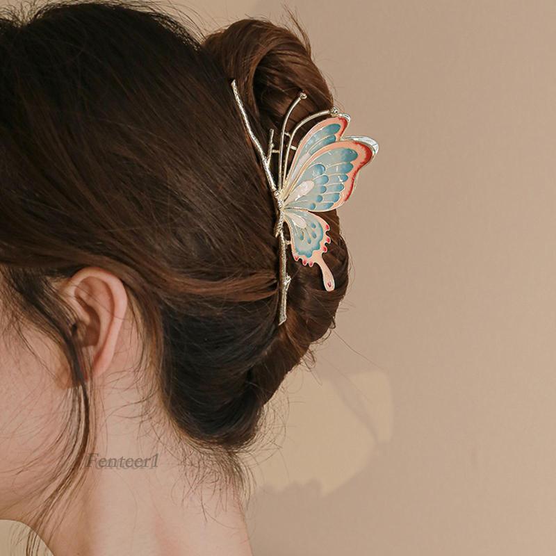 [Fenteer1] Kẹp Tóc Đuôi Ngựa Bền Chống Trượt Cho Nữ