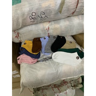 Combo 10 Đôi Tất Gấu Brown Cổ Ngắn