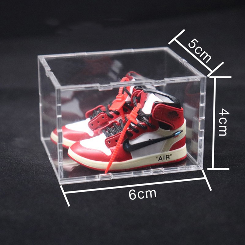 Hộp đựng mô hình giày sneaker mini - Hộp trưng bày giày mini