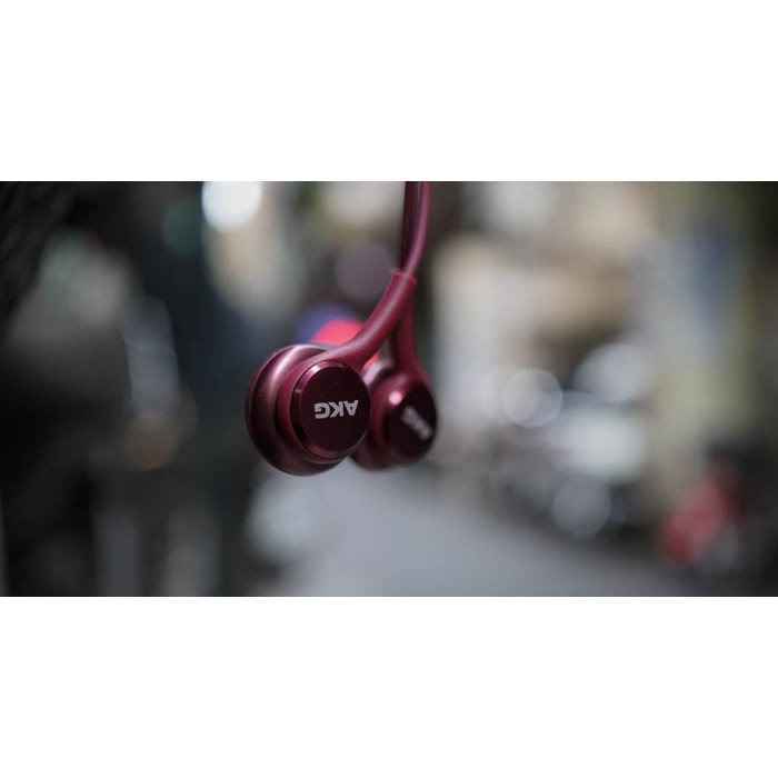 Tai Nghe Samsung S9/S9plus Phiên Bản Giới Hạn Màu Đỏ Burgundy - Tai Nghe AKG Màu Đỏ