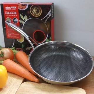 Chảo chống dính KIMSCOOK BLACKCUBE ( sâu ) ( 24-26-28-30-32 cm)
