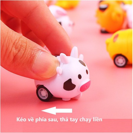 Combo 10 con vật chạy đà cho bé