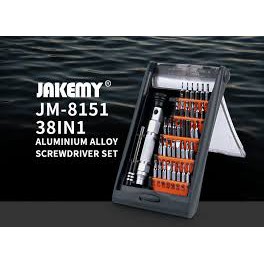 Bộ tua vít đa năng 38in1 Jakemy JM-8151 - Thương Hiệu Về Dụng Cụ Cầm Tay Số 1