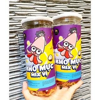 Mực hấp cốt dừa Mix vị 78k/lọ