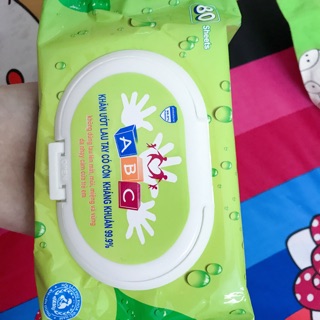 Khăn giấy ướt kháng khuẩn có cồn -30 miếng