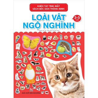 Sách - Combo Khéo Tay Tinh Mắt Sách Bóc Dán Thông Minh (4 Cuốn)