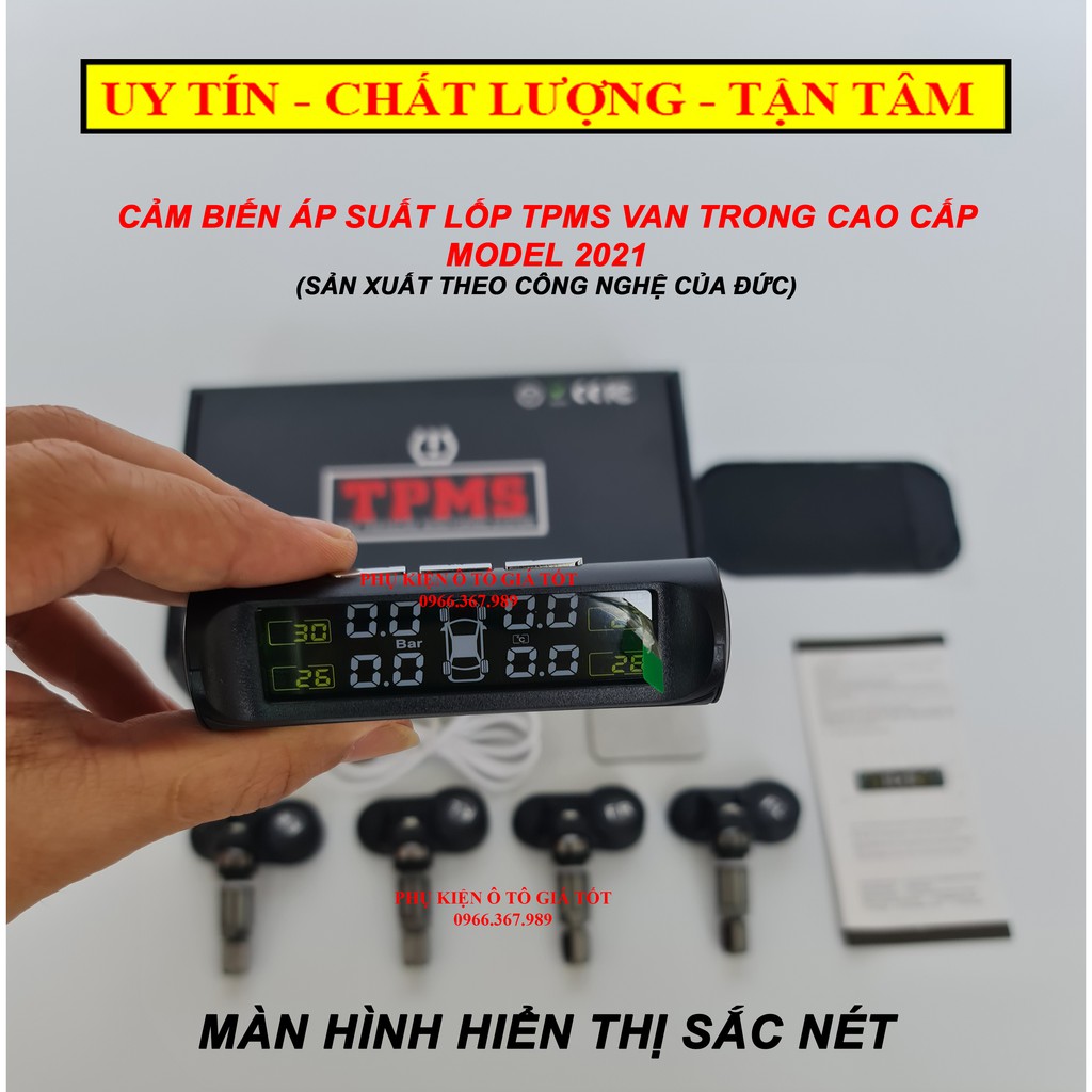 Cảm biến áp suất lốp TPMS Van trong cao cấp