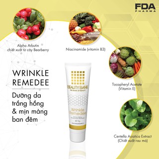 KEM DƯỠNG TRẮNG DA BAN ĐÊM-  Wrinkle Remedee