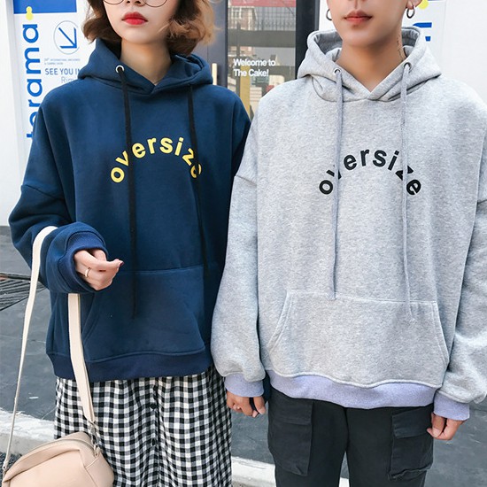 Áo Hoodies OVERSIZE chất liệu nỉ ngoại form lớn vải siêu mịn và mềm M051