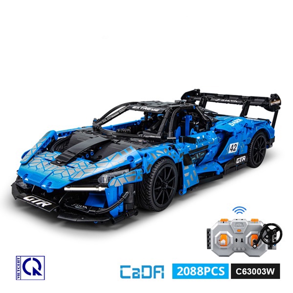Đồ chơi lắp ráp technic mô hình Siêu Xe Dark Knight CTR - CADA C63003W